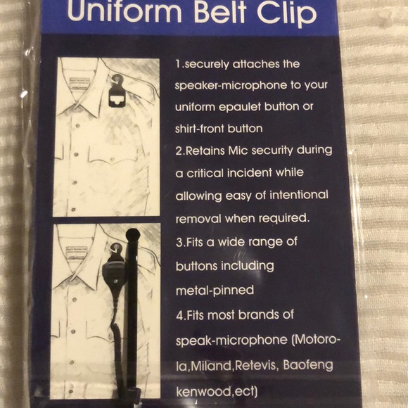 Tactical Mic Clip, 2 Pack - Black - Picture 6 of 8